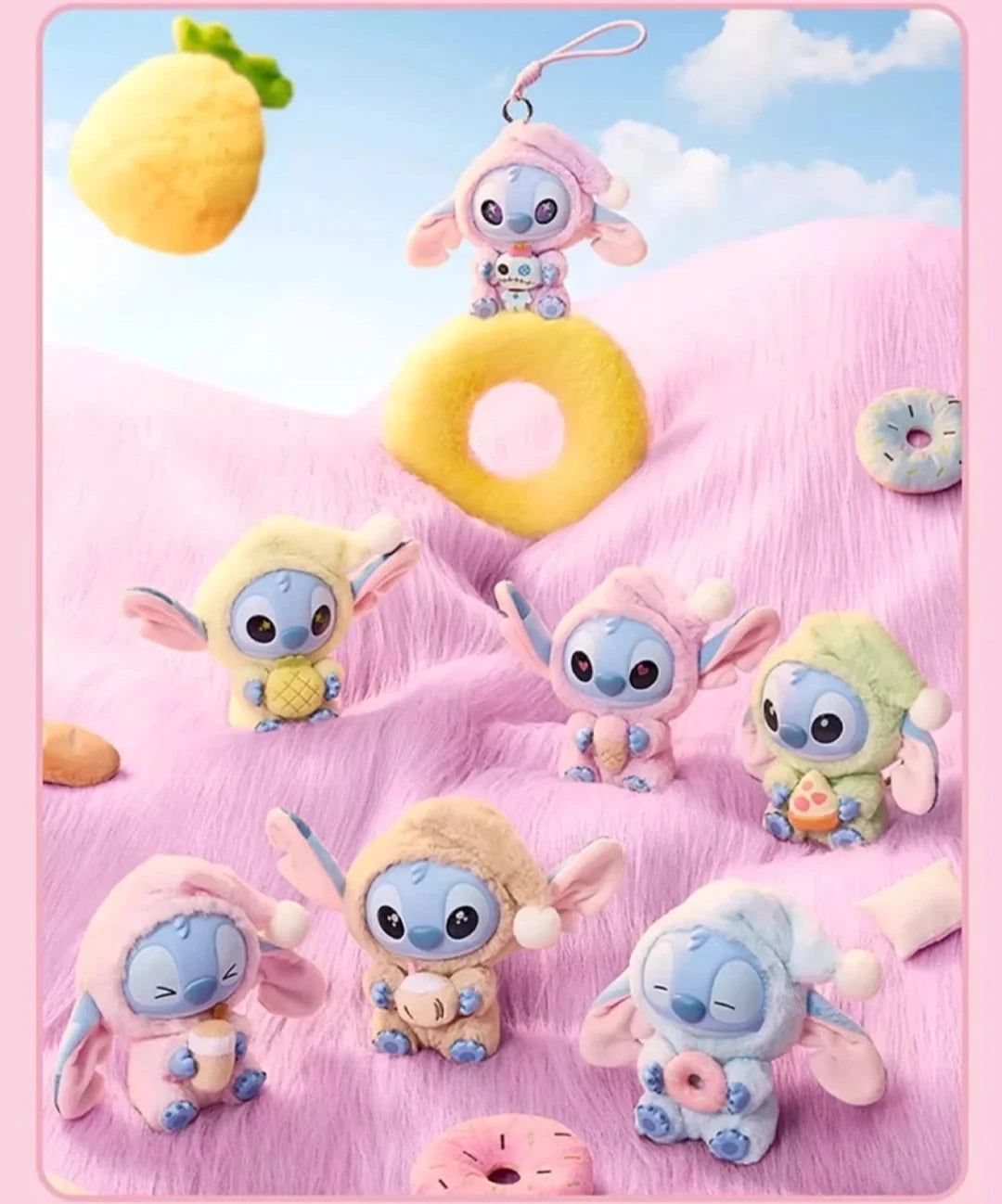 STITCH - Eat Something Before Sleep Plush Series Blind Box