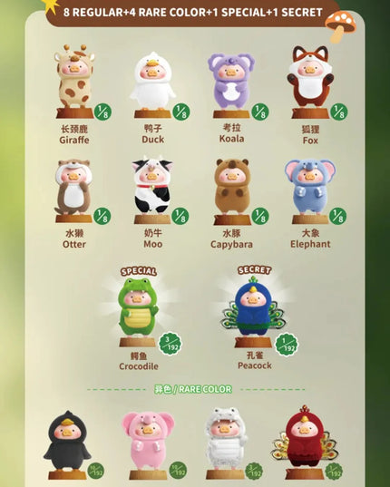LuLu The Piggy - Animal Party Series Blind Box