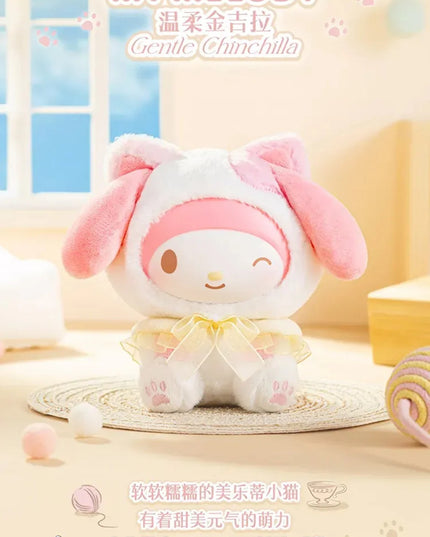 SALE - Sanrio Characters Play With Kittens Series Plush Pendant Blind Box