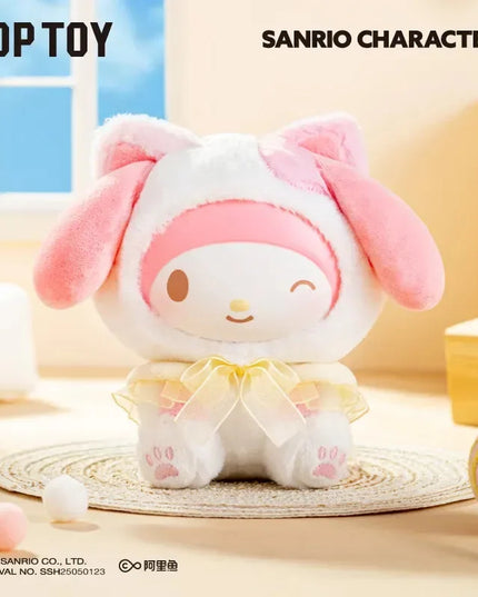 SALE - Sanrio Characters Play With Kittens Series Plush Pendant Blind Box