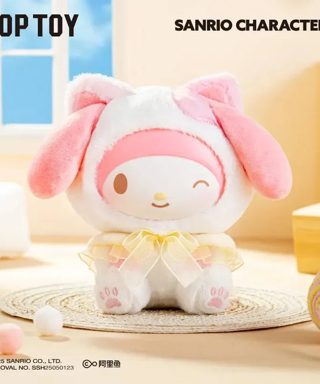 SALE - Sanrio Characters Play With Kittens Series Plush Pendant Blind Box