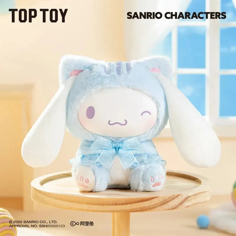 SALE - Sanrio Characters Play With Kittens Series Plush Pendant Blind Box