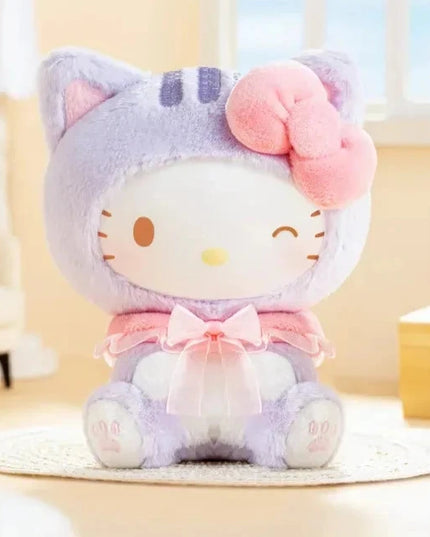 SALE - Sanrio Characters Play With Kittens Series Plush Pendant Blind Box