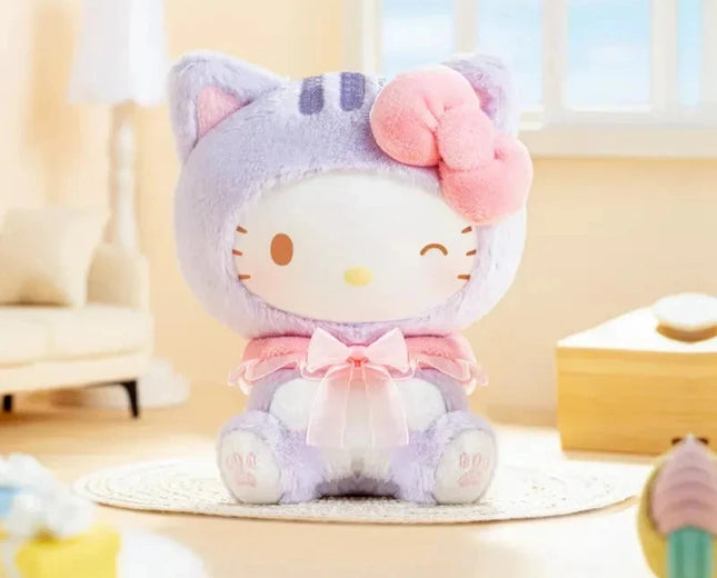 SALE - Sanrio Characters Play With Kittens Series Plush Pendant Blind Box