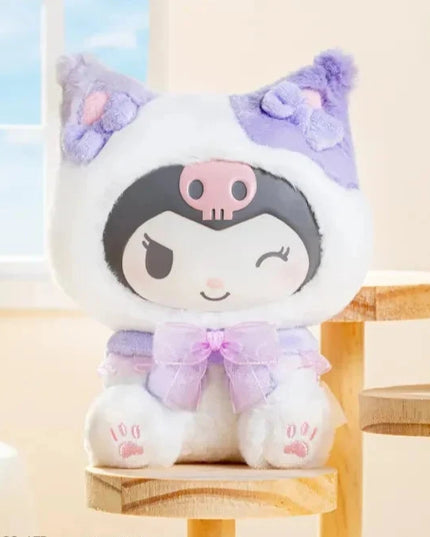 SALE - Sanrio Characters Play With Kittens Series Plush Pendant Blind Box