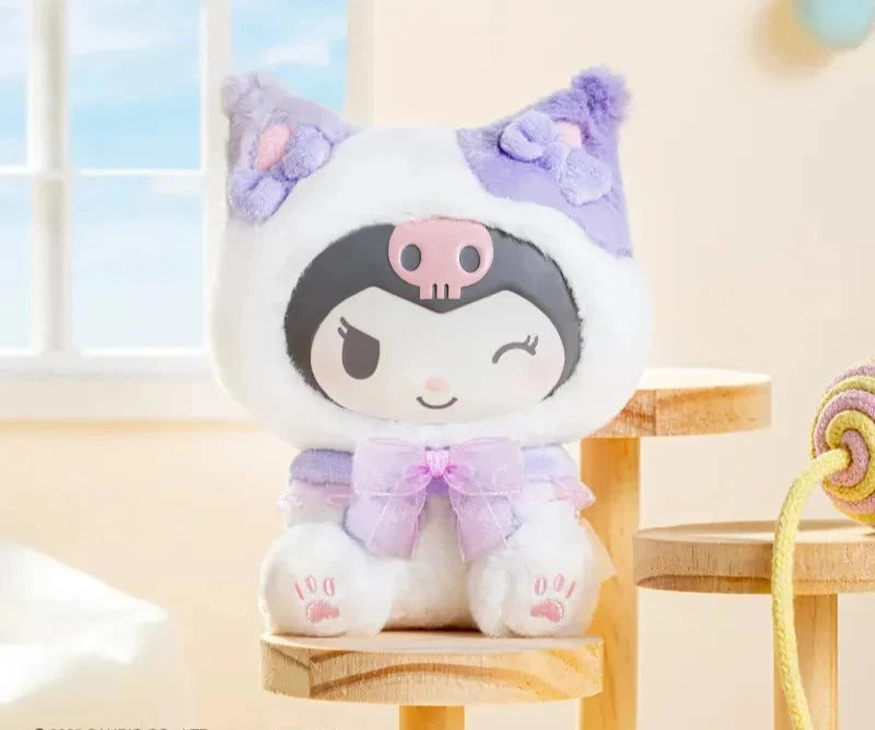 SALE - Sanrio Characters Play With Kittens Series Plush Pendant Blind Box