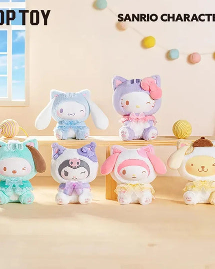 SALE - Sanrio Characters Play With Kittens Series Plush Pendant Blind Box