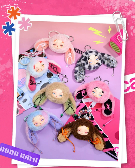 DODO NAMI Twinkle Bunny Series Plush Pendant