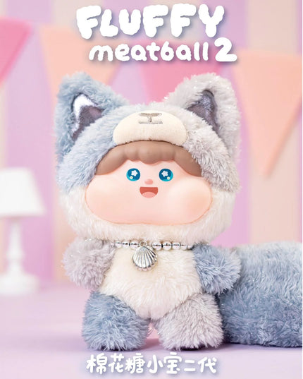 Fluffy Meatball Series V2 Pendant Plush