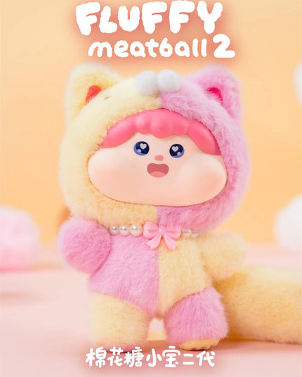 Fluffy Meatball Series V2 Pendant Plush