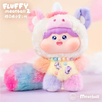 Fluffy Meatball Series V2 Pendant Plush