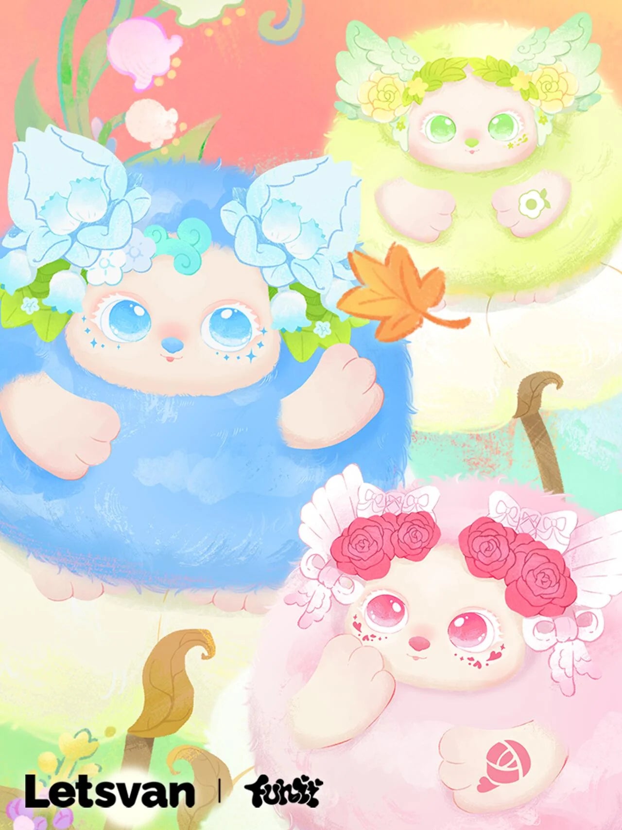 Funii Wandering In Wonderland Series Plush