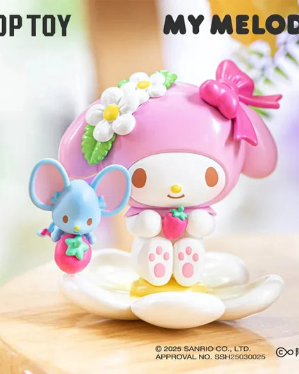Sanrio Characters Spring Flower Series Figures Blind Box