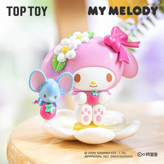 Sanrio Characters Spring Flower Series Figures Blind Box