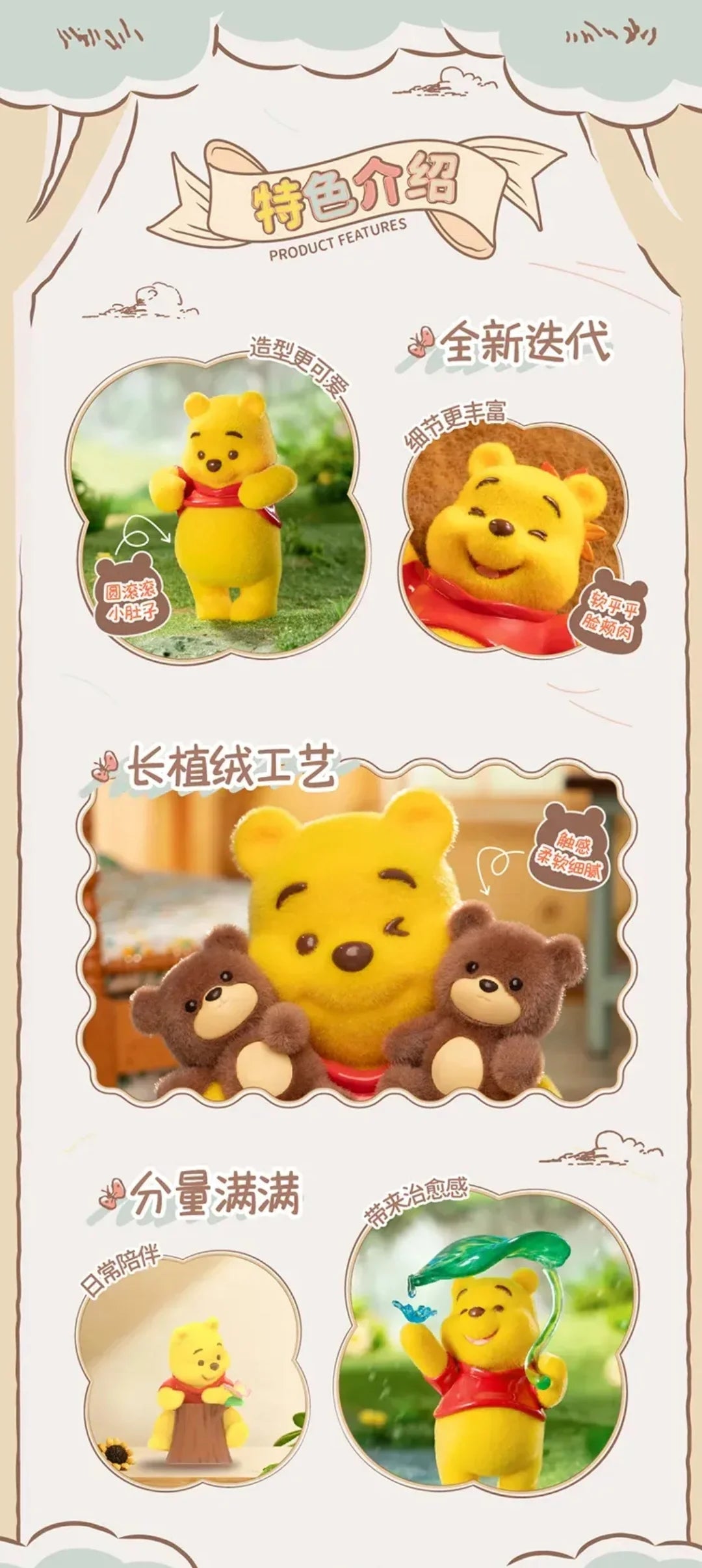 Winnie The Pooh Happy Time Figures Blind Box