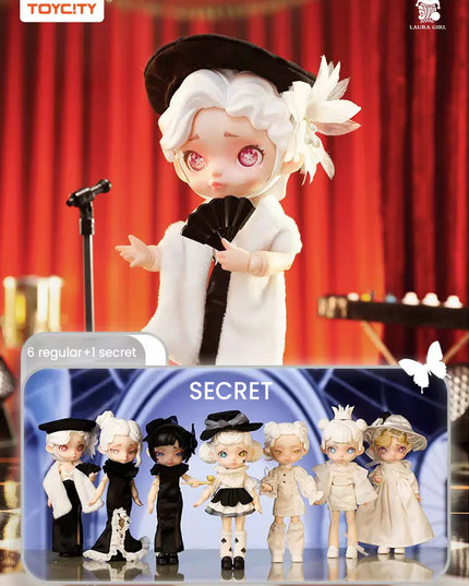 Laura BJD Black and White Spectrum Series