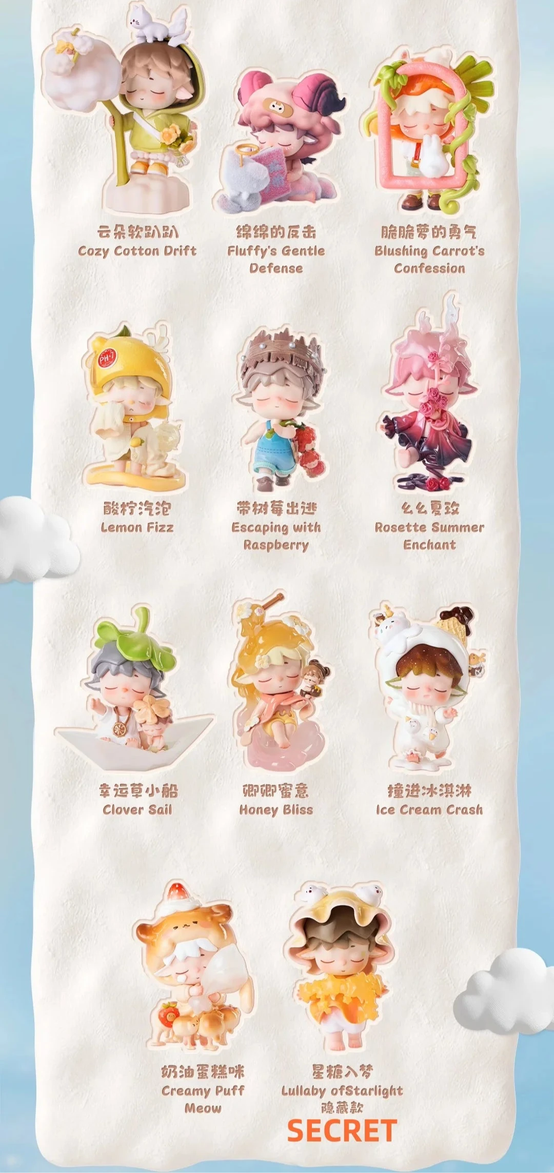 MIMI - Little World Sweet Conquests Series Blind Box