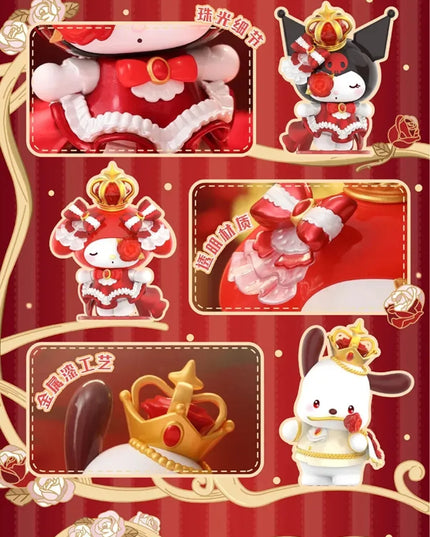 Sanrio Characters The Night Of Rose Series Figures Blind Box