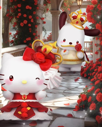 Sanrio Characters The Night Of Rose Series Figures Blind Box