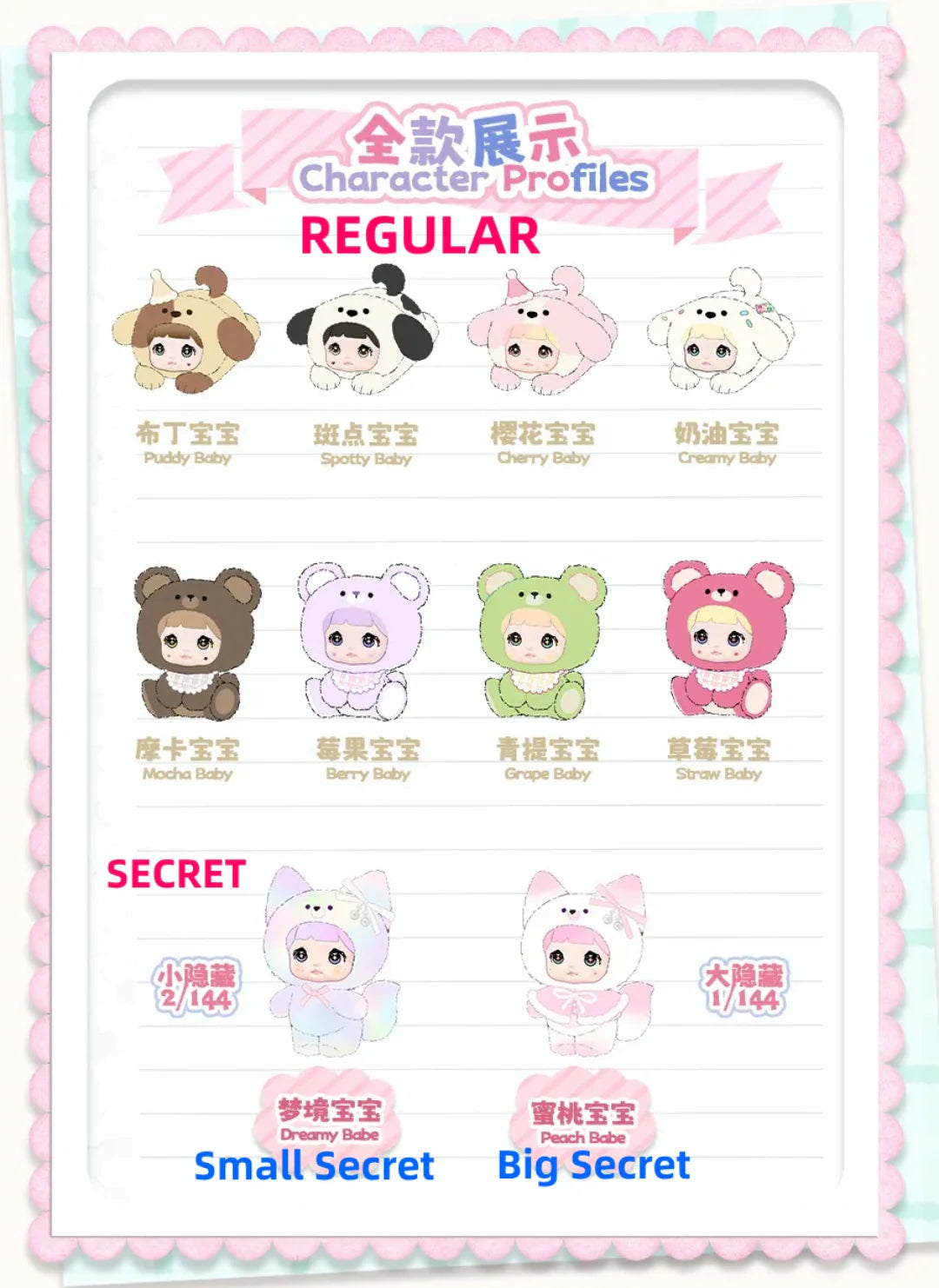 [SALE] NOMMI-V4 Mibao Series Plush Figure Blind Box