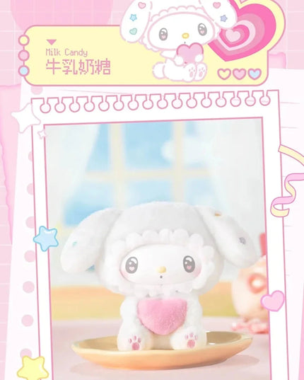 My Melody 50th Anniversary Milk Candy Series Plush Pendant Blind Box
