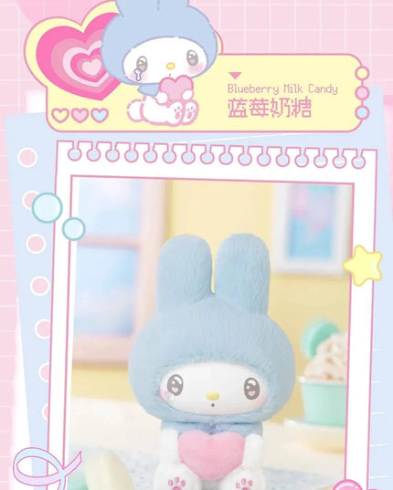 My Melody 50th Anniversary Milk Candy Series Plush Pendant Blind Box