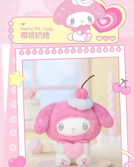 My Melody 50th Anniversary Milk Candy Series Plush Pendant Blind Box