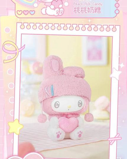 My Melody 50th Anniversary Milk Candy Series Plush Pendant Blind Box