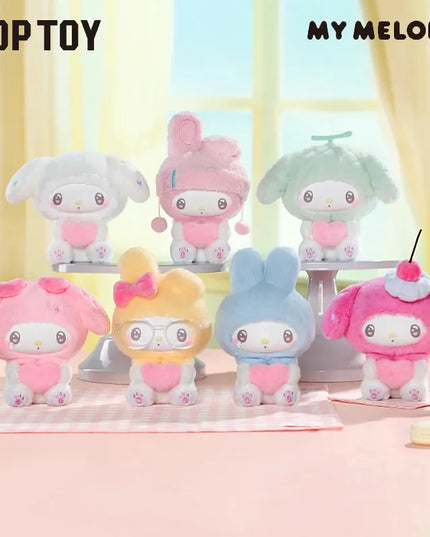 My Melody 50th Anniversary Milk Candy Series Plush Pendant Blind Box