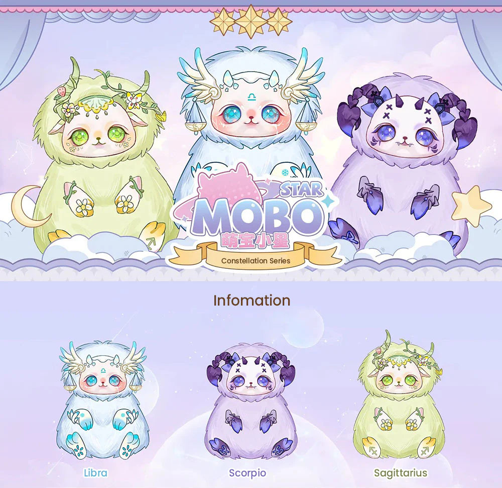 MOBO STAR V1-Secrets of the Forest Constellation Plush Blind Box