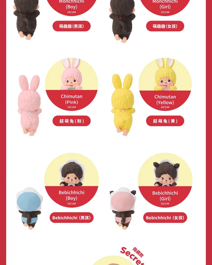 Monchhichi - Hippers Mini Figure Blind Box