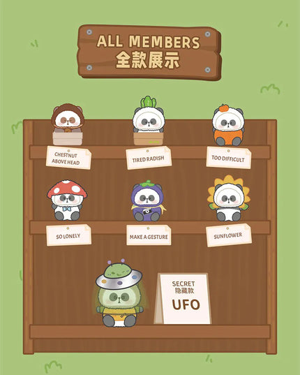 Mr.PA The Escaped Vegetable Series V2 Plush