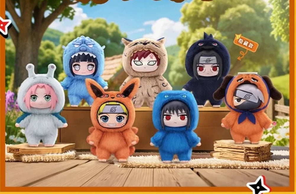 SALE - Naruto  Shippuden Beast Party Series Plush Blind Box