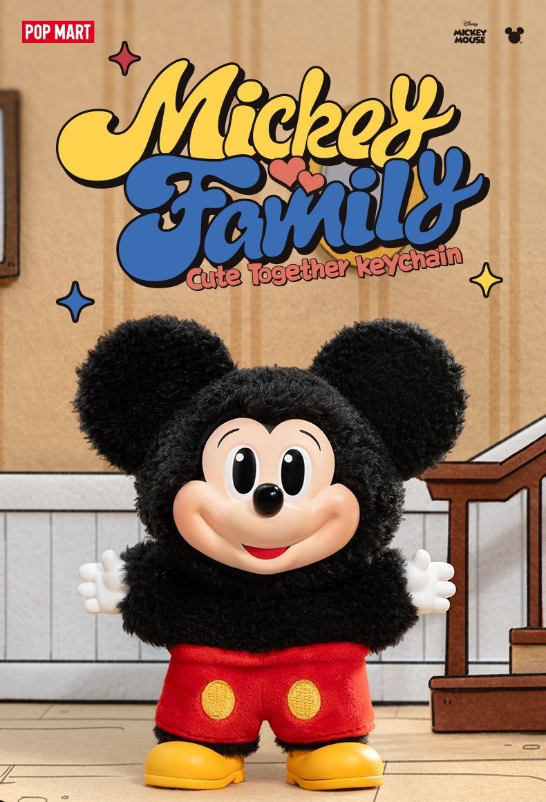 Mickey - Family Cute Together Pendant Plush Series