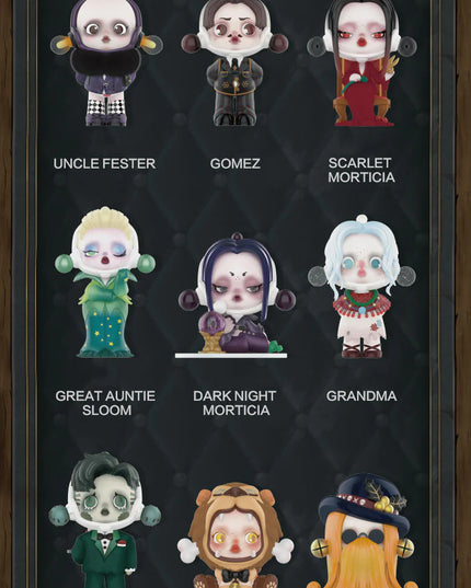 Skullpanda - Addams Family Series Blind Box