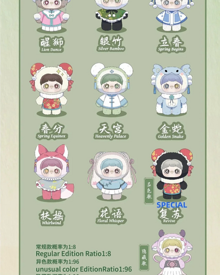 MayMei-Poem Of Spring Series Plush Blind Box