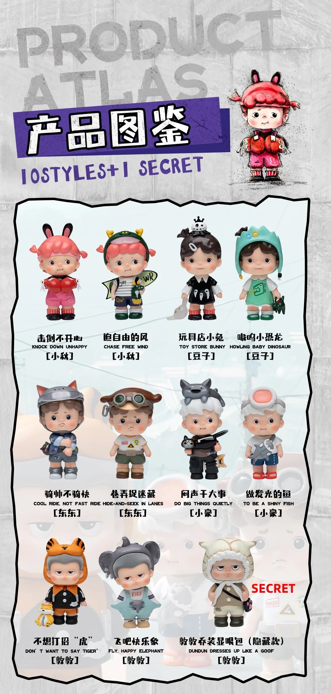 Little Team- Sweet Time In Iron Lane Series Blind Box