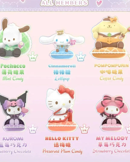 Sanrio Characters Sweetie Candy Series Figures Blind Box