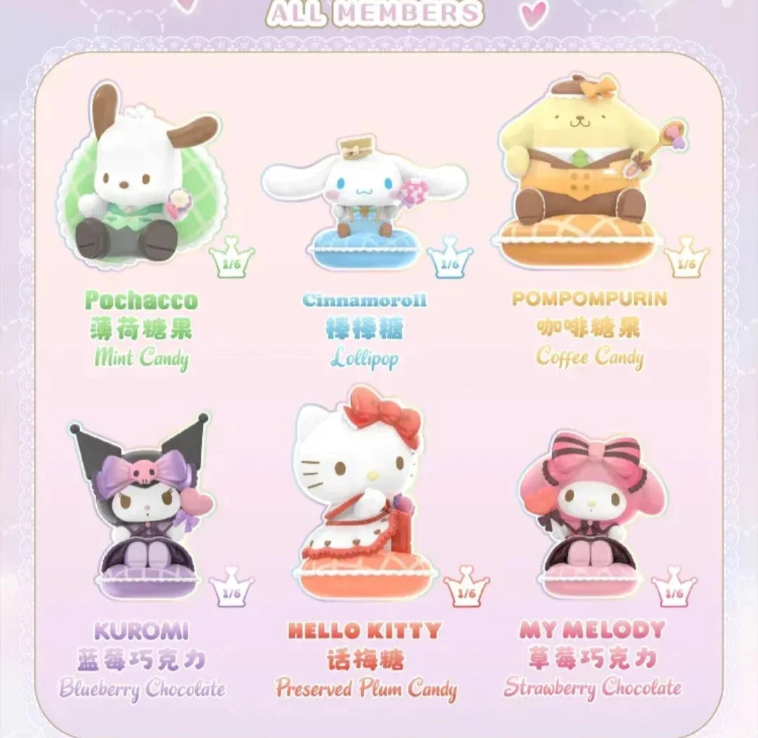 Sanrio Characters Sweetie Candy Series Figures Blind Box