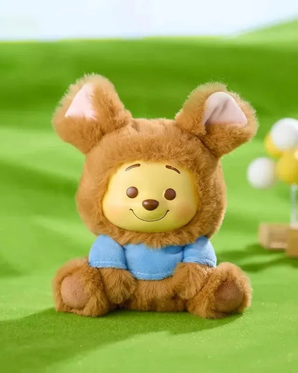 Winnie The Pooh - Naughty Team Vinyl Plush Pendant Surprise Bling Box