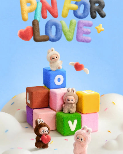[Pre-Order] LABUBU - Pin for Love Plush Pendant Blind Box