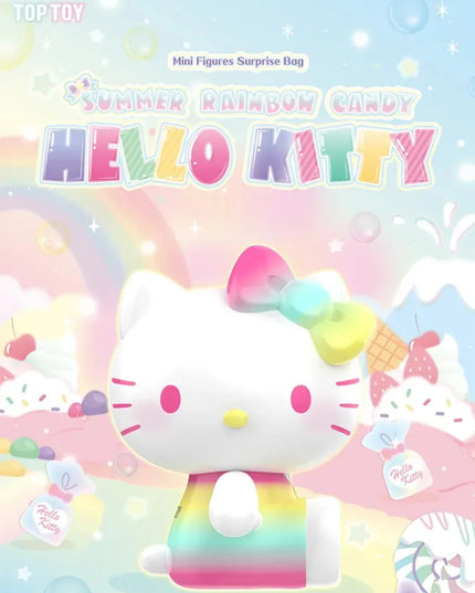 Hello Kitty - Summer Rainbow Candy Mini Figures Blind Bag