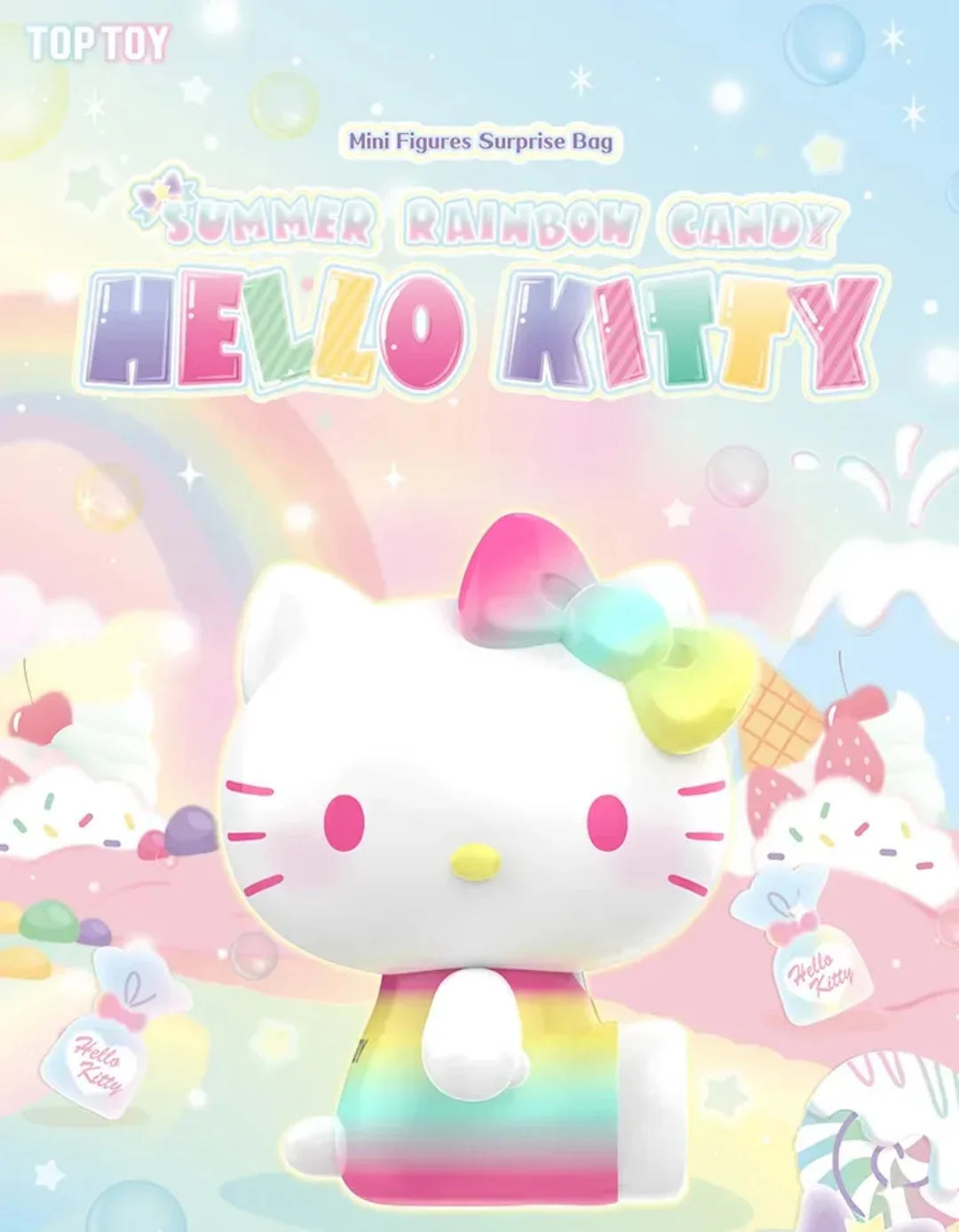 Hello Kitty - Summer Rainbow Candy Mini Figures Blind Bag