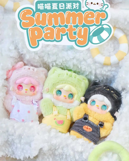 Yooki V12 Meow Meow Summer Party Series Plush Blind Box