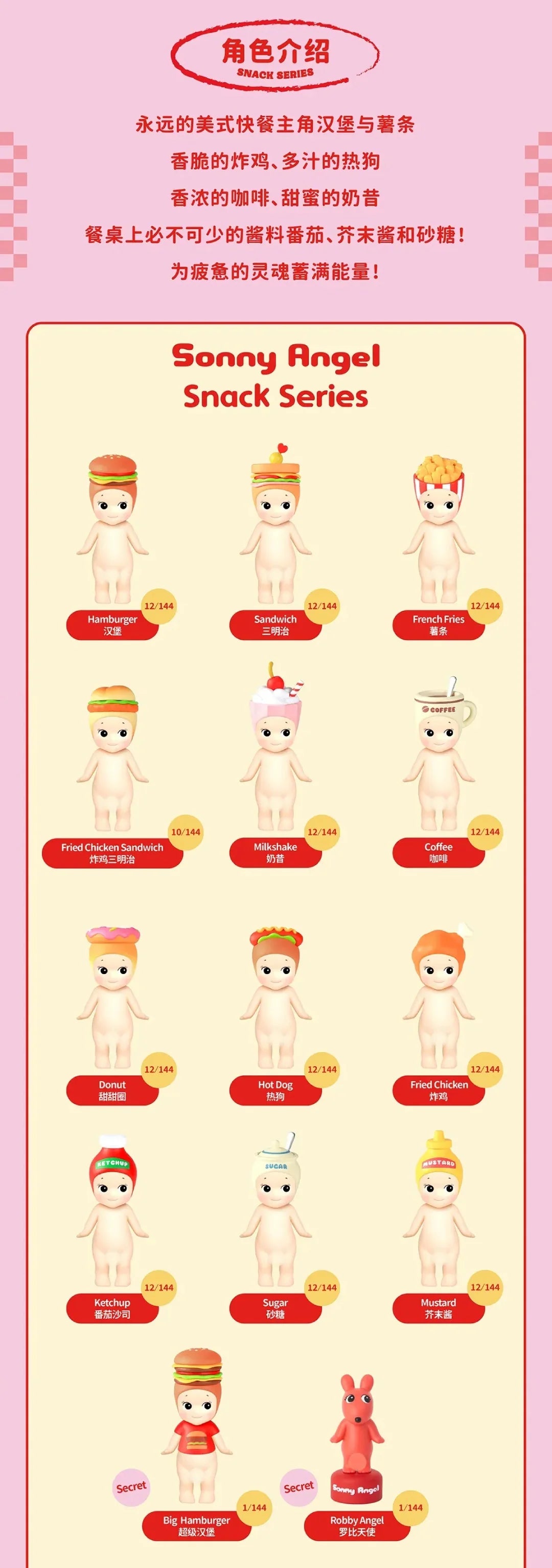 Sonny Angel - Snack Series Blind Box