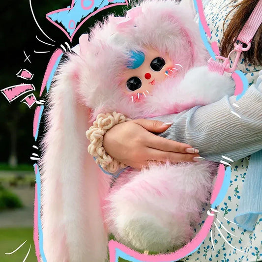 Baby Three-Hugging Baby Backpack Plush Blind Box