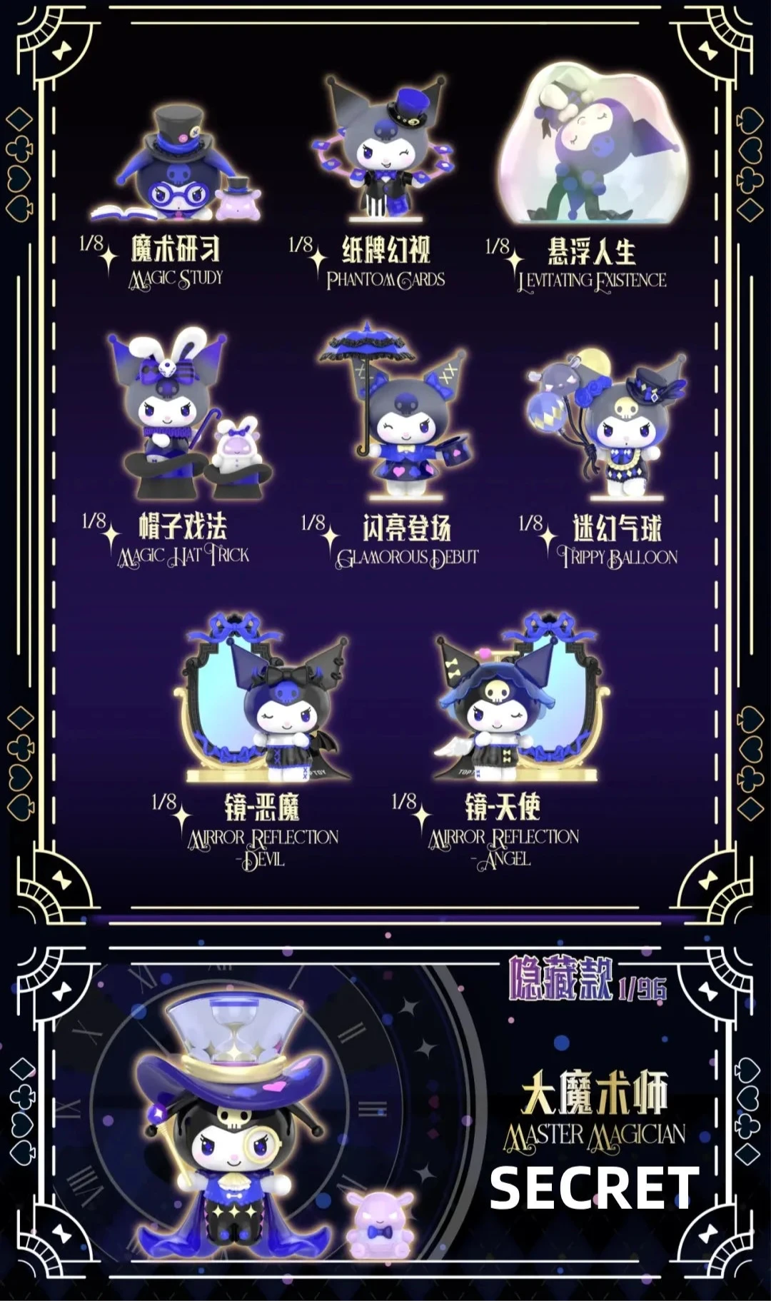 KUROMI Magic Apprentice Series Figures Blind Box
